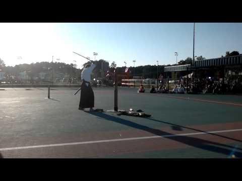 Tameshigiri- Kiriage