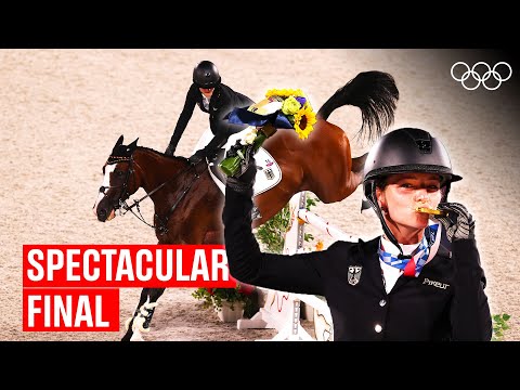 🐴 🇩🇪 Julia Krajewski takes Gold!🥇 FULL Equestrian Eventing Jumping Individual Final | Tokyo Replays