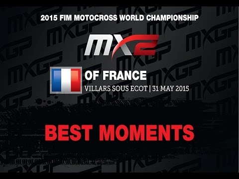 MXGP of France MX2 Best Moments 2015 - motocross