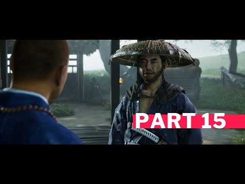 Ghost of Tsushima | Hard | Part 15 | Walkthrough w/ Commentary - I suck at stealth! (Full HD)