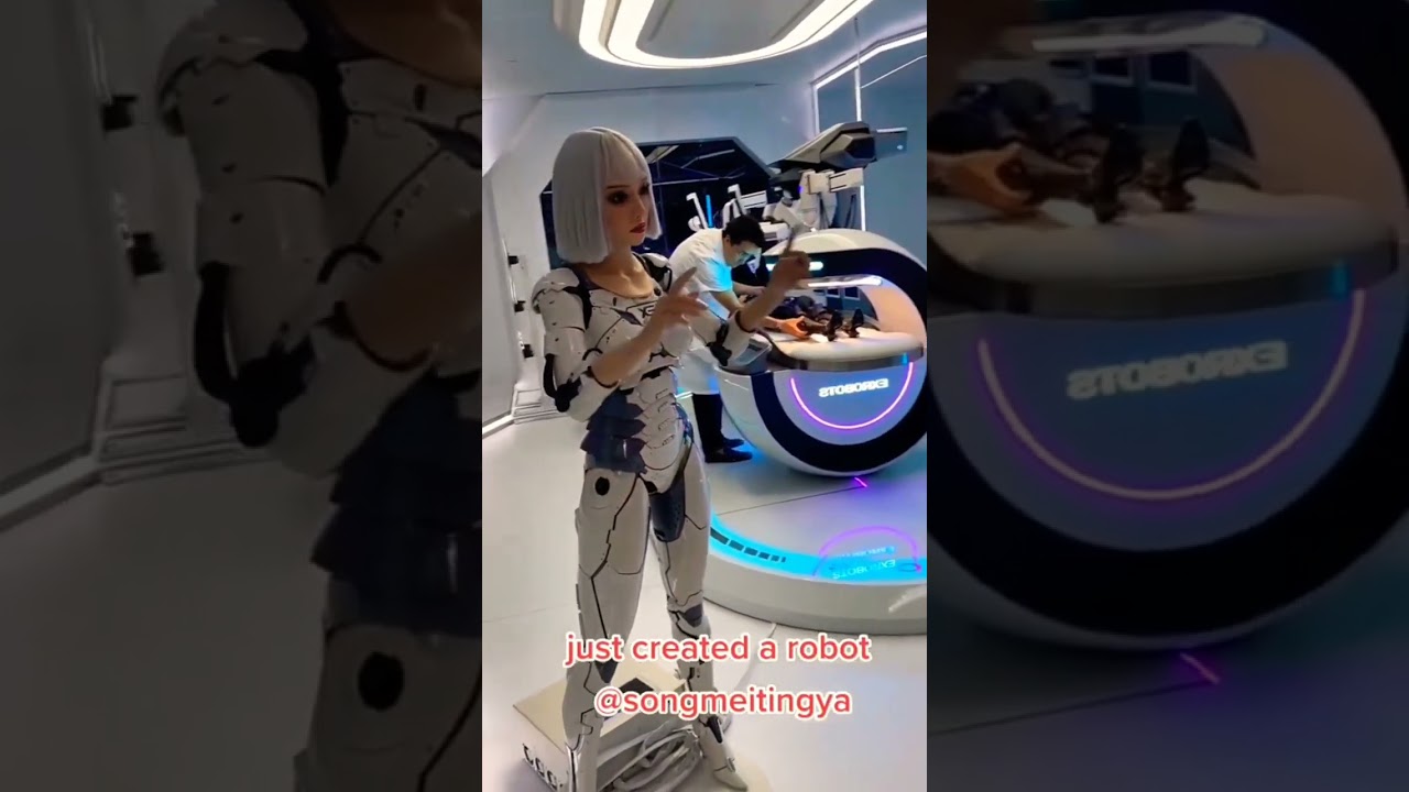 just created a robot#robot #fyp #inbox #robots #usa #songmeitingya