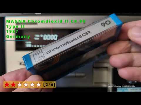 MAGNA Chromdioxid II CR 90 Type II Germany 1987_Compact Cassette