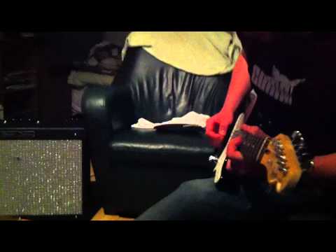 Guitar improv on House music