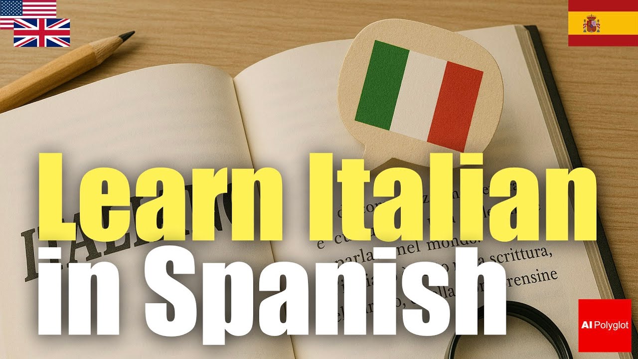 Learn Italian in Spanish | Passive listening | L2Language | with hiragana episode artwork