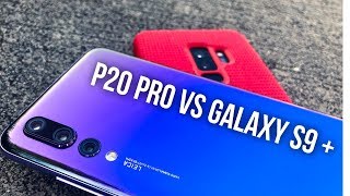 Huawei P20 Pro vs Samsung Galaxy S9+ Camera Test + Comparison!