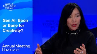 Gen AI: Boon or Bane for Creativity? | Davos 2024 | World Economic Forum
