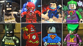 Evolution of Characters in LEGO DC Videogames