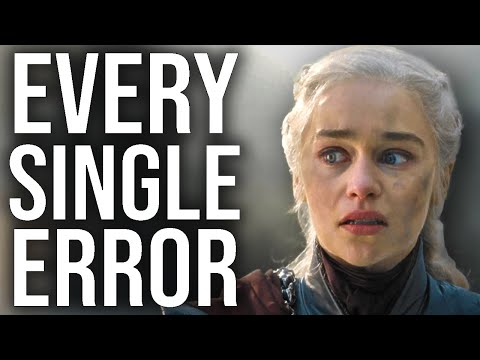 Every Error in Game of Thrones Season 8