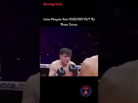 Jaime Munguia Gets KNOCKED OUT By Bruno Surace
