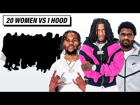 20 WOMEN VS 1 HOOD (FT. DIAMOND STREET KEEM, MOOSEYVERT, LIL BAPE)