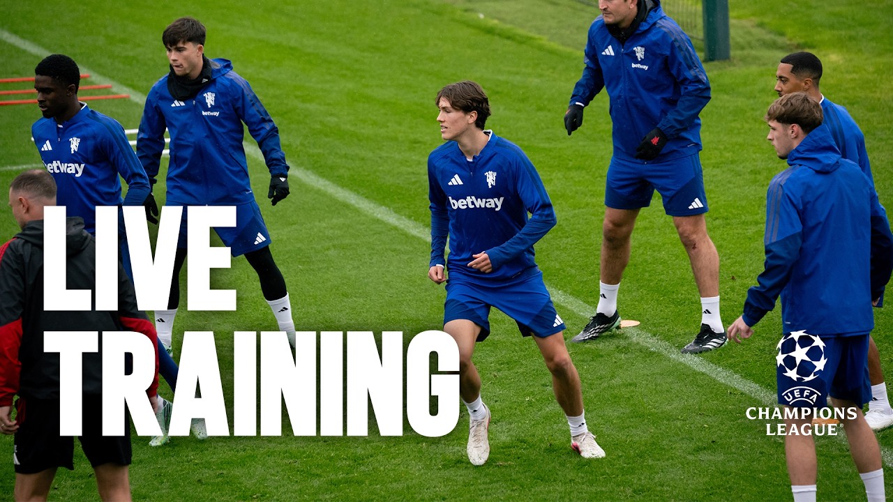 LIVE TRAINING | Getting Ready For Roma | UEFA Champions League