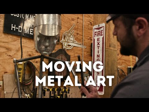 Welding Kinetic Sculptures - How Ivan Iler makes art move