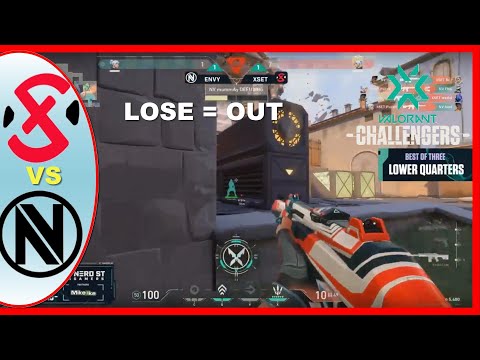 Xset vs Envy - All HiGHLIGHT - Lower - VALORANT VCT 2021: NA Stage 01 Tournament 01