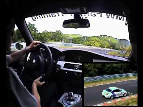 A ride in the BMW M5 Ringtaxi with Sabine Schmitz (02.07.2006)