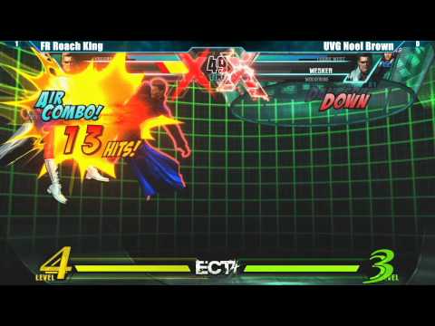 UMVC3 Top 16 FR Roach King vs UVG Noel Brown - ECT4 Tournament