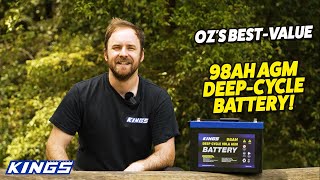 Kings 98Ah Deep Cycle AGM Features