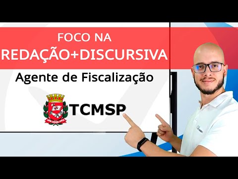 Foco na Redação + Discursiva: TCM/SP - Agente de Fiscalização - Análise rápida e objetiva