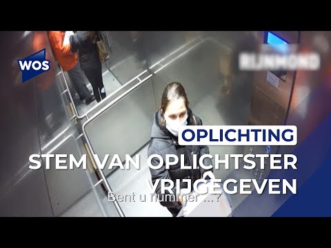 Stem van sluwe oplichtster vrijgegeven