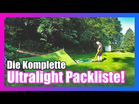 Meine komplette Ultraleicht-Ausrüstung – Märkischer Landweg Gear-Check!