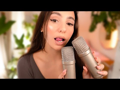 ASMR Wet Pure Mouth Sounds 👄 Ear to Ear for more Intensity 👂🏼No Talking 🤫