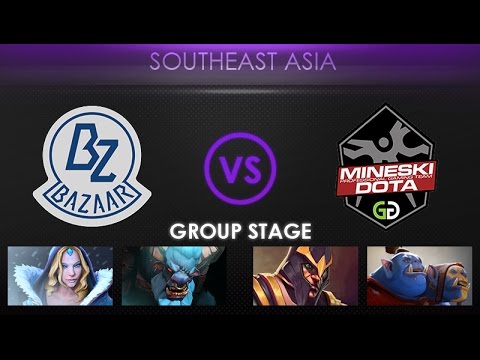 Bazaar vs Mineski.GGNetwork - Kiev Major SEA Qualifier: Group Stage - @Xyclopzz