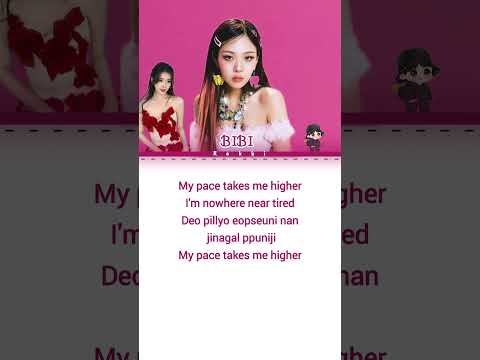 BIBI 비비 \ My Pace \ ( Perfect crown OST part 1 ) #songlyrics #kpop #perfectcrown #shorts
