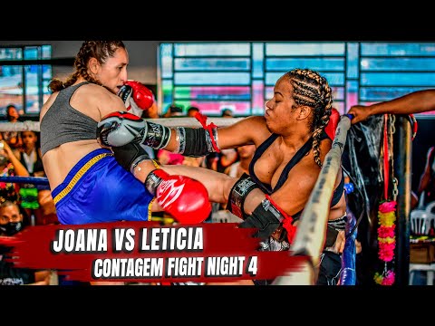 Leticia vs Joana - Contagem Fight Night 4
