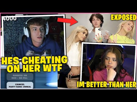 CLIX SHOCKED After SOMMERSET Gets CHEATED On Then CHALLENGES Her BESTFRIEND To A 1v1 WAGER!