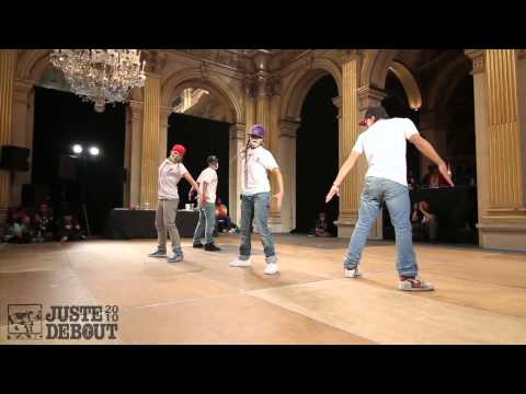 La Preuve par 4 @ Juste Debout 2010   YAK FILMS   Paris FRANCE PRE SELECTIONS SHOW Hip Hop New Style