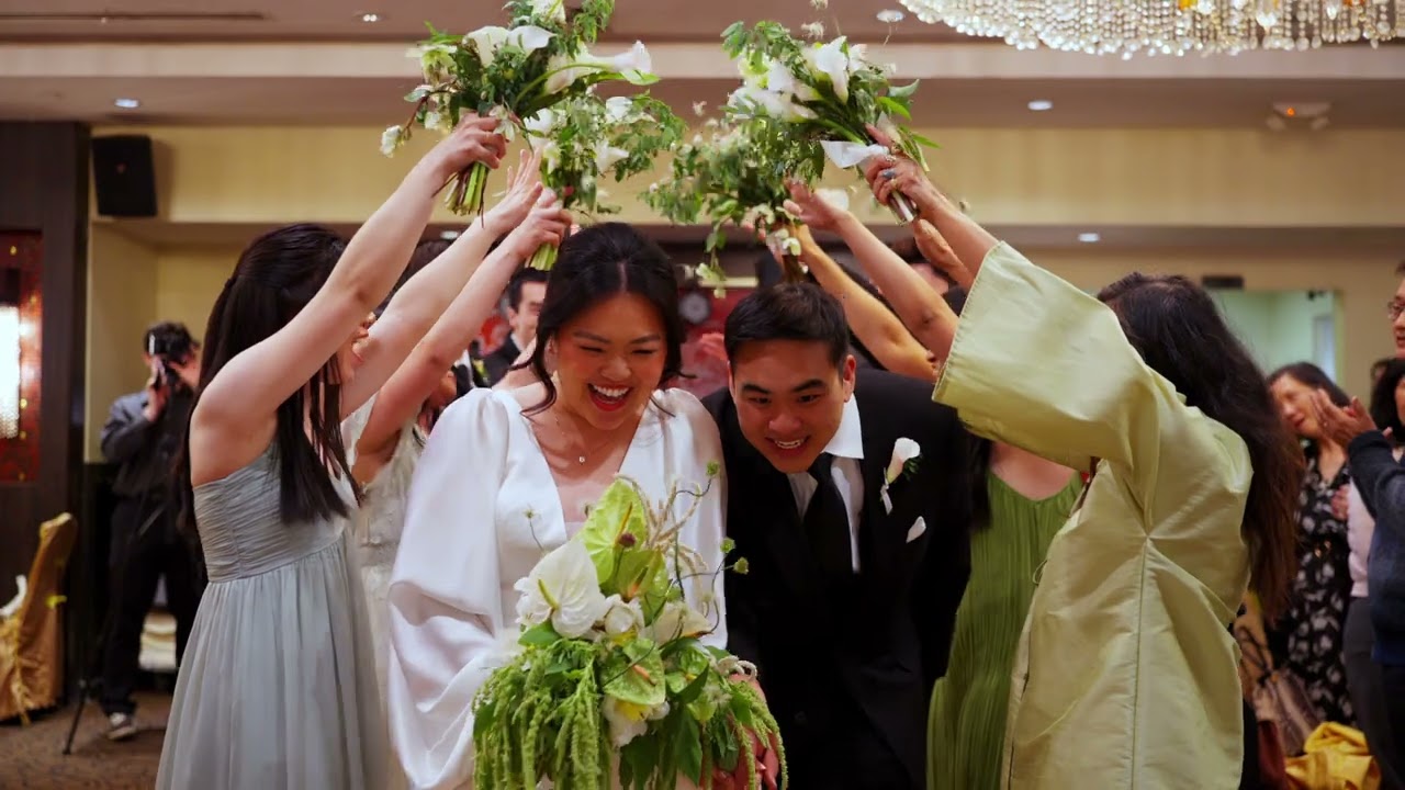 Still from a wedding film by Love in the Details