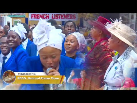 RCCG MASS CHOIR RECEIVES STANDING OVATION AS THEY SING DIVINE REPOSITIONING