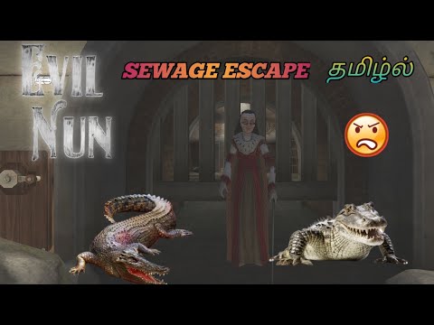 Sewer Escape: Evil Nun & Raft! Horror Game in Tamil