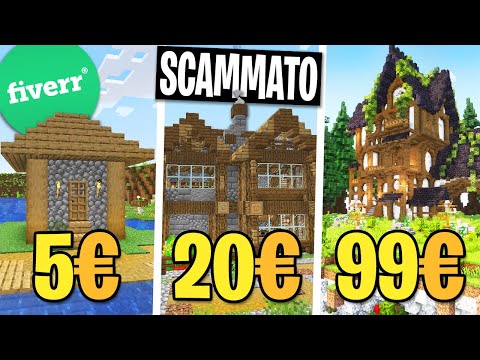 HO PAGATO 3 PRO BUILDER per COSTRUIRE una CASA su MINECRAFT! *scammato*