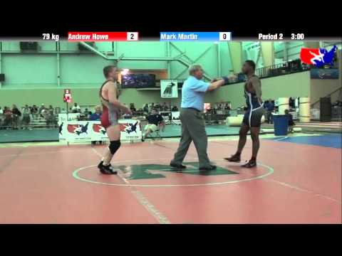 Andrew Howe vs. Mark Martin at 2013 ASICS University Nationals - FS