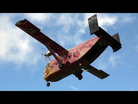 4Kᵁᴴᴰ Short Skyvan, W-3A Sokol, 3AT3 Formation Flying Team Arrival @ LOTOS GDYNIA AEROBALTIC 2021