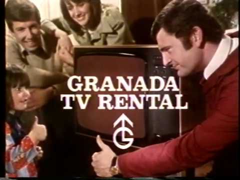 Granada TV Rental advert 1977 HQ