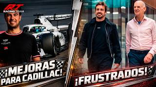 🚨 ¡ULTIMA HORA! CADILLAC F1 CONFIRMA PRIMERAS MEJORAS en AUSTRALIA 🔥 ALONSO y NEWEY FRUSTRADOS 😒