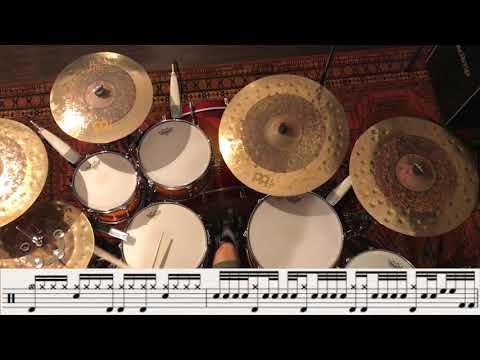 60 Second Drum Lesson | 32nd notes Snare Hi-Hat Fill