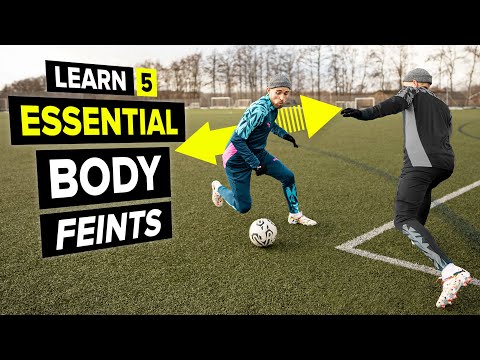 Learn 5 ultra effective body feints - the simplest moves in football
