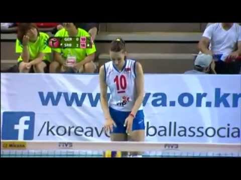 140801 World Grand Prix B: Serbia - Germany