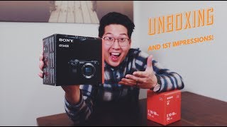 Sony A6400 Unboxing and First Impressions!