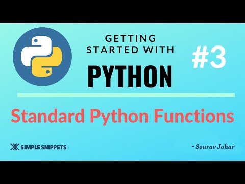 1 | Getting Started With Python | Introduction Installation | Python tutorials for Beginners