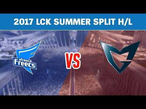 Highlights: Afreeca Freecs vs Samsung Galaxy - 2017 LCK Summer Split