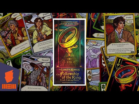 Pán prstenů: Společenstvo prstenu – Štychová karetní hra - YouTube Video