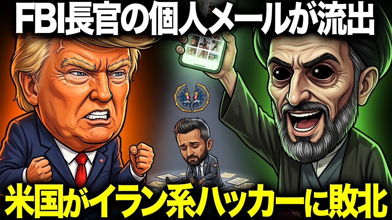 【衝撃】FBI長官がイランのハッカーに宣戦布告→8日後に個人メールをハッキングされ全公開される屈辱...