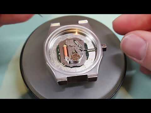 Crown and Stem Release Miyota 2115 Watch Movement