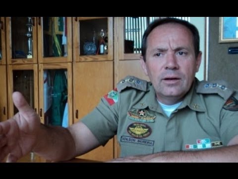 Ten.Cel. Adilson Moreira Diz q Falta de PMS na Arena Joinvile, foi Motivada pelo Ministério Publico