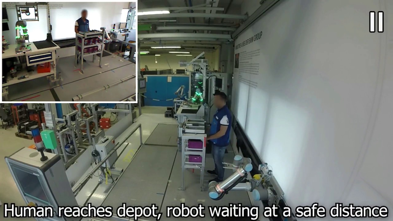 Human-Aware Robotic Assistant for Collaborative Assembly
