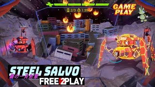 Steel Salvo ★ Gameplay ★ PC Steam [ Free to Play ] Robot Shooter game 2021 ★ HD 1080p60FPS