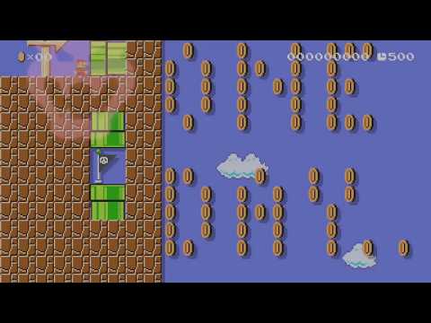 Koopa's Castle Crisis (+Secrets) by Ushimimi ~ WORLD RECORD! - SUPER MARIO MAKER - NO COMMENTARY 1bi